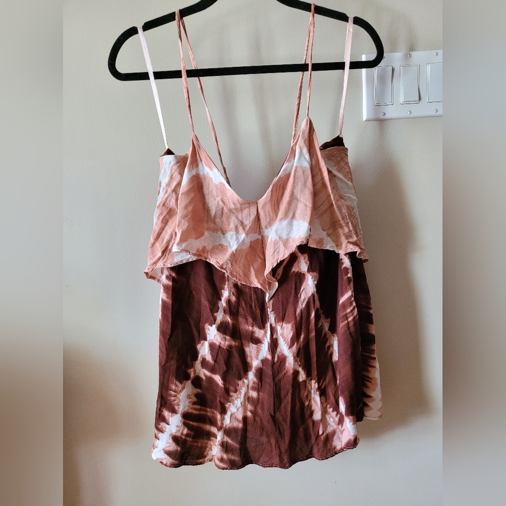 Tie-Dye Spaghetti Strap Top